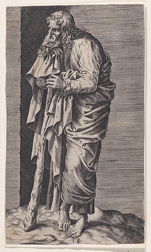 St. Jacob Minor, from "Christ and the Apostles"