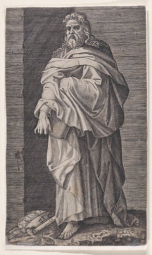 St. Matthias, from "Christ and the Apostles"