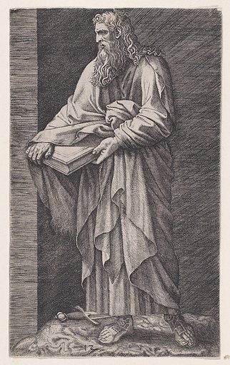 St. Paul, from "Christ and the Apostles"