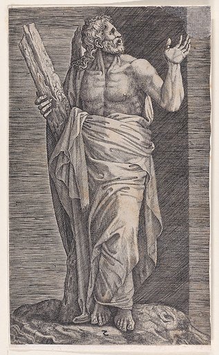 St. Andrew, from "Christ and the Apostles"