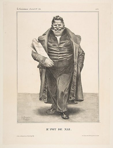 De Podenas, published in "La Caricature"