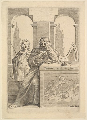 David: Title Page for Talon, L'Histoire sainte, III