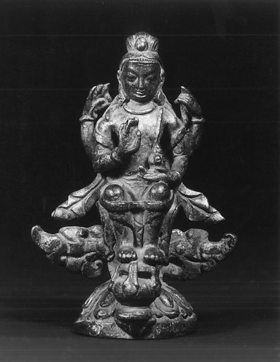 Seated Four-Armed Shiva