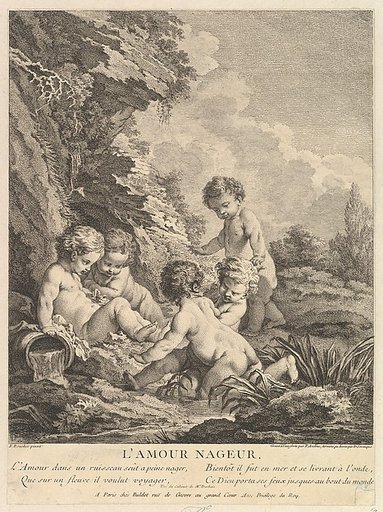 The Swimming putto