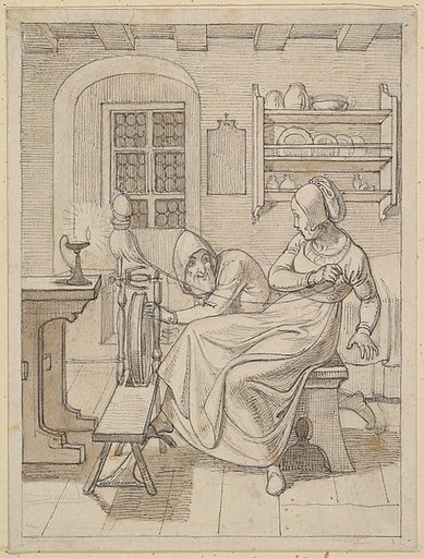 Rumpelstiltskin Appearing to the Miller's Daughter