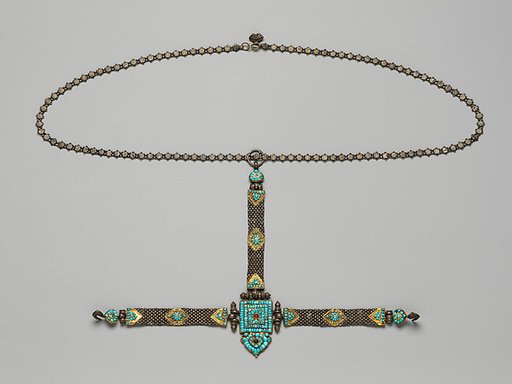 Belt with Attached Chain