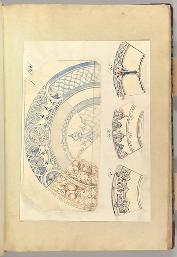 Six Designs for Decorated Plates