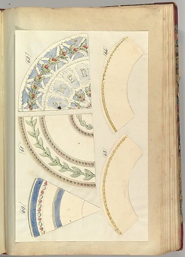 Five Designs for Decorated Plates
