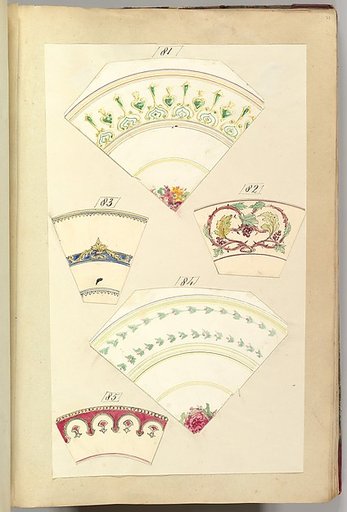 Five Designs for Decorated Plates