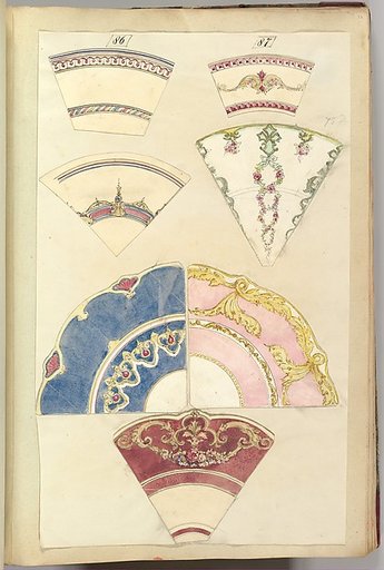Seven Designs for Decorated Plates