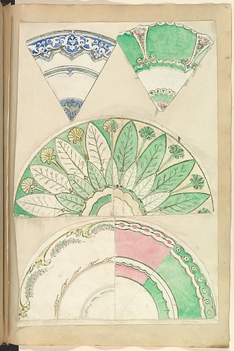 Seven Designs for Decorated Plates