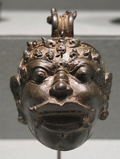 Pellet Bell in the Form of a Kala Head