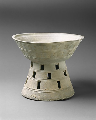 Stand with perforated base