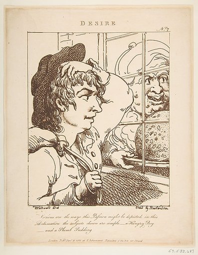 Desire (Le Brun Travested, or Caricatures of the Passions)