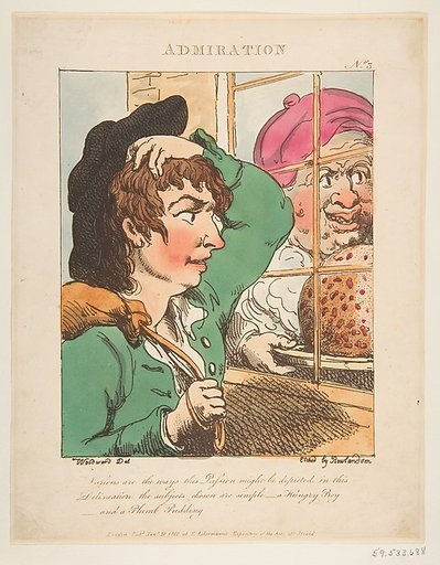 Admiration (Le Brun Travested, or Caricatures of the Passions)