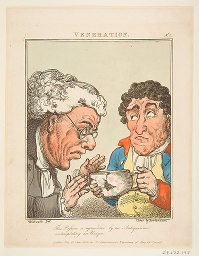 Veneration (Le Brun Travested, or Caricatures of the Passions)