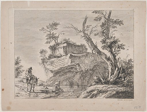 Title Page, from "Ten Landscapes" (Suite de Dix Paysages)