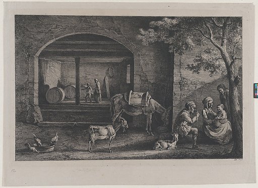 Interior of a Farm at Saint-Jean-de-Touslas
