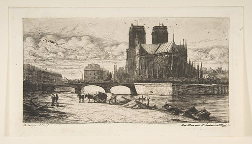 The Apse of Notre-Dame, Paris