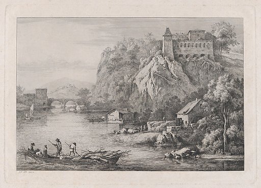 View of the Convent of the Barefooted Carmelites