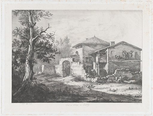Entrance to the Village of Lentilly