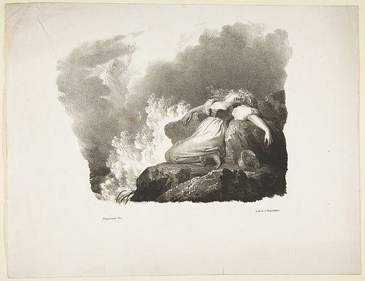 Lithograph from Baron Taylor's "Voyages Pittoresques"