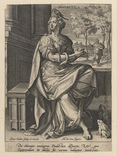 Dialectica, from "Seven Liberal Arts"