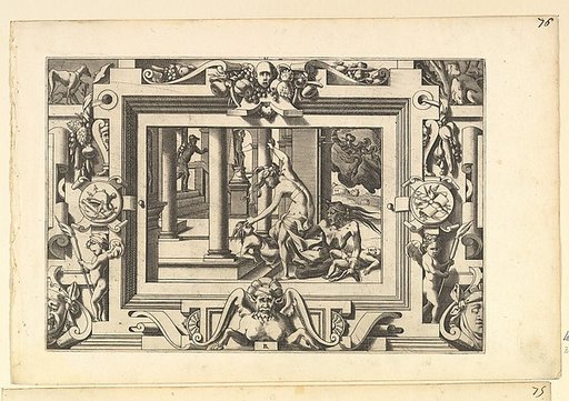 Medea Kills Her Two Children by Jason (Pour qui d'Absyrte a le sang repandu, fait que du sien le tort lui soit rendu...)