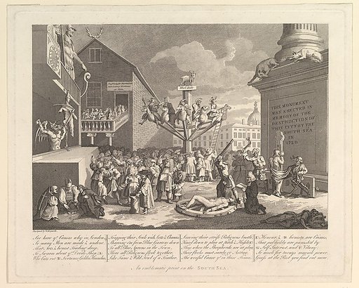 An Emblematic Print on the South Sea