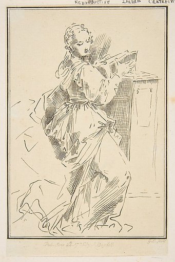 Woman with a book