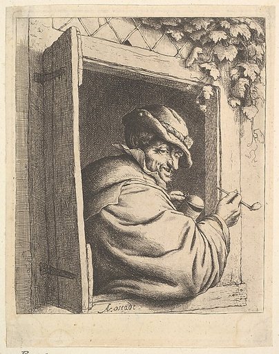 Smoker at the Window