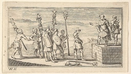 Shameful Discharge  (John Beaver, Roman Military Punishments, 1725)