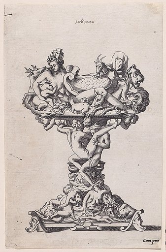 Salt-cellar with Cybèle