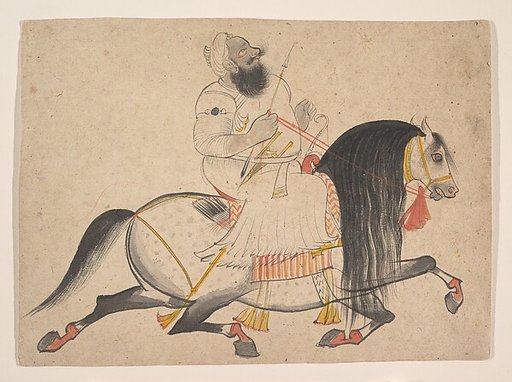 Equestrian Portrait of a Noble