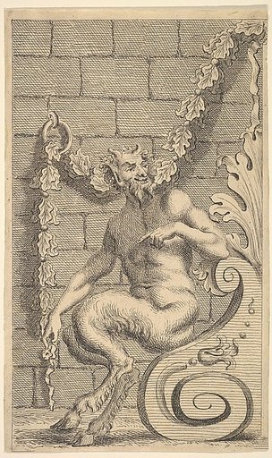 Sitting Satyrs