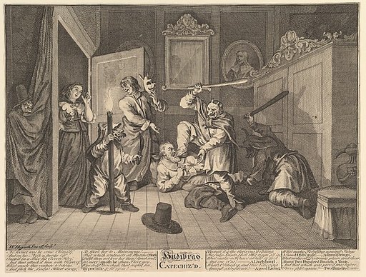 Hudibras Catechized (Twelve Large Illustrations for Samuel Butler's Hudibras, Plate 9)