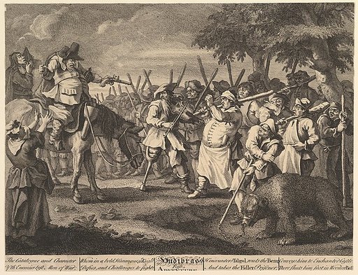 Hudibras' First Adventure (Twelve Large Illustrations for Samuel Butler's Hudibras, Plate 3)