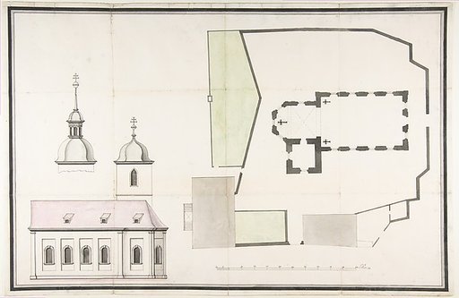 Design for the Parish Church of Merkershausen