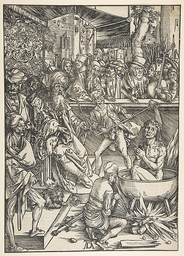 The Martyrdom of Saint John, from "The Apocalypse"