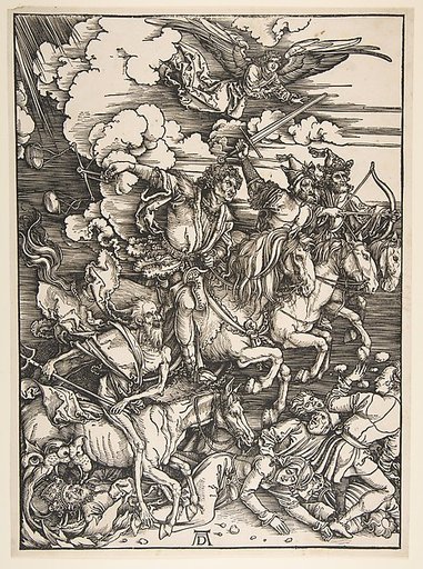 Four Horsemen of the Apocalypse, from "The Apocalypse"
