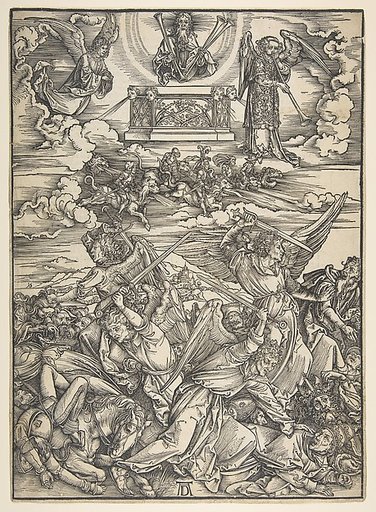 Four Avenging Angels, from "The Apocalypse"