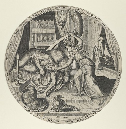 Judith, from "Famous Women from the Old Testament"