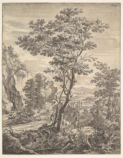 The Large Tree, from "Upright Italian Landscapes"