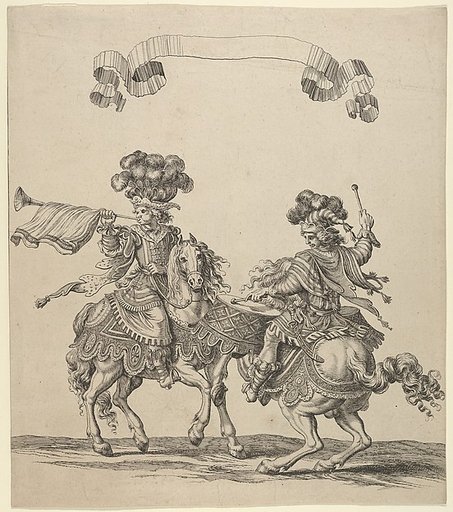Plate 30 from "Course des Tetes et Bagues"