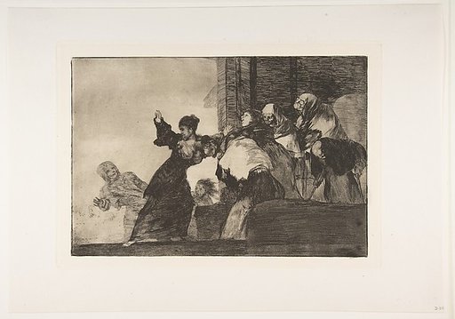 'Poor Folly' from the 'Disparates' (Follies / Irrationalities)