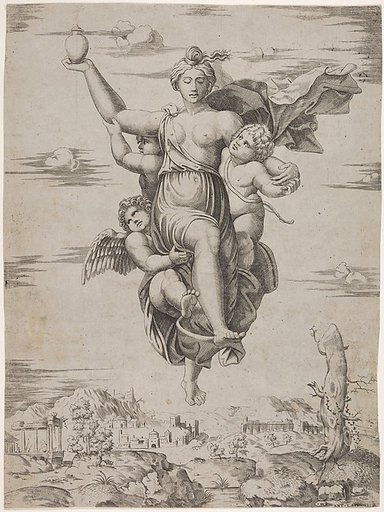 Psyche Carrying Waters of the Styx (from the Farnesina frescoes)