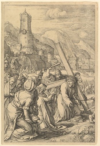 Christ Carrying the Cross, from "The Passion of Christ"