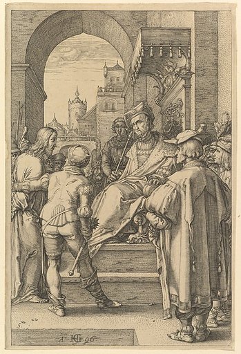 Christ Before Pilate, from "The Passion of Christ"