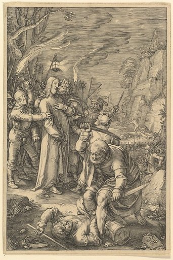 The Betrayal of Christ, from "The Passion of Christ"