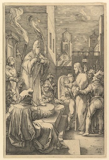 Christ Before Caiaphas, from "The Passion of Christ"
